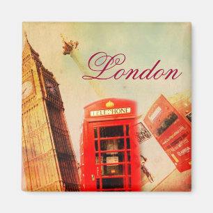London Vintag Magnet