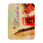 London Vintag Magnet (Vertikal)
