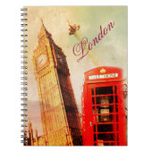 London Vintag Notizblock (Vorderseite)