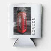 London Vintag Phone Box UK Retro Telefon Dosenkühler (Vorderseite)