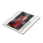 London Vintag Phone Box UK Retro Telefon Fliese (Seite)