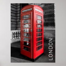 London Vintag Phone Box UK Retro Telefon