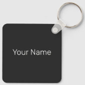 London Vintag Phone Box UK Retro Telefon Schlüsselanhänger (Rückseite)