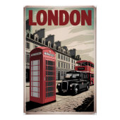 London Vintag Poster (Vorderseite)