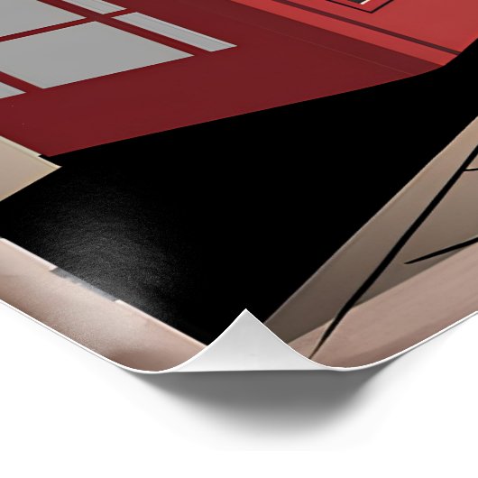 London Vintag Poster (Ecke)