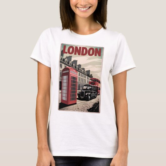 London Vintag T-Shirt (Vorderseite)