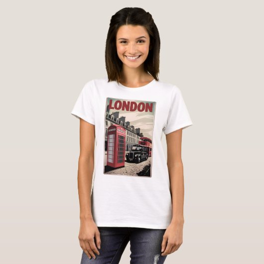 London Vintag T-Shirt (Vorne ganz)
