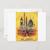 london vintage postkarte (Vorne/Hinten)