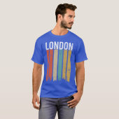 London Vintage Retro T-Shirt (Vorne ganz)