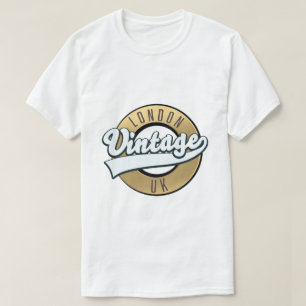 London Vintages UK Retro-Logo. T-Shirt