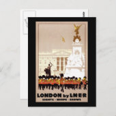 London von LNER Postkarte (Vorne/Hinten)