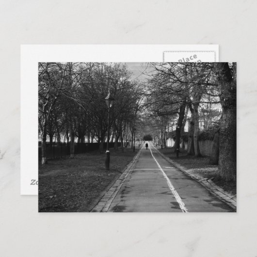 London Walk Postkarte (Vorne/Hinten)