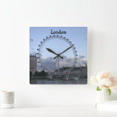 London-Wanduhr Quadratische Wanduhr (Zuhause)