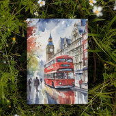 London Watercolor Einladung