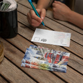 London Watercolor Einladung