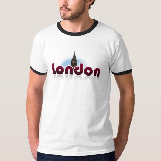 London-Wecker T-Shirt (Vorderseite)