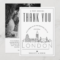 London Wedding | Vielen Dank + Foto-Karte