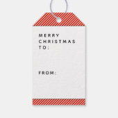 London - Weihnachten Geschenkanhänger (Rückseite)