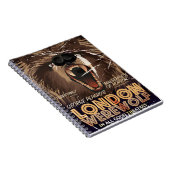 London Werewolf Vintag Movie Poster Notizblock (Rechte Seite)