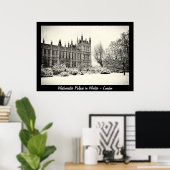 London - Westminster im Winter Nr.1 (Poster) Poster (Heimbüro)