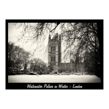 London - Westminster im Winter Nr.2 (Poster)