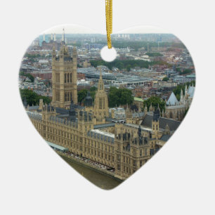 London Westminster Keramik Ornament