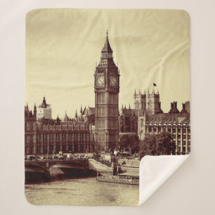 London Westminster mit Big Ben und Bridge. alt, lo Sherpadecke