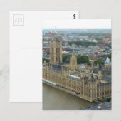 London Westminster Postkarte (Vorne/Hinten)