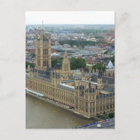 London Westminster Postkarte (Vorderseite)