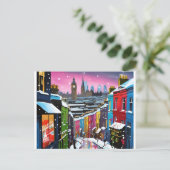 London, Winter - Weihnachtskarte 2005 Postkarte (Stehend Vorderseite)