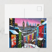 London, Winter - Weihnachtskarte 2005 Postkarte (Vorne/Hinten)