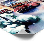 London-Winter Wonderland (A) Poster (Ecke)