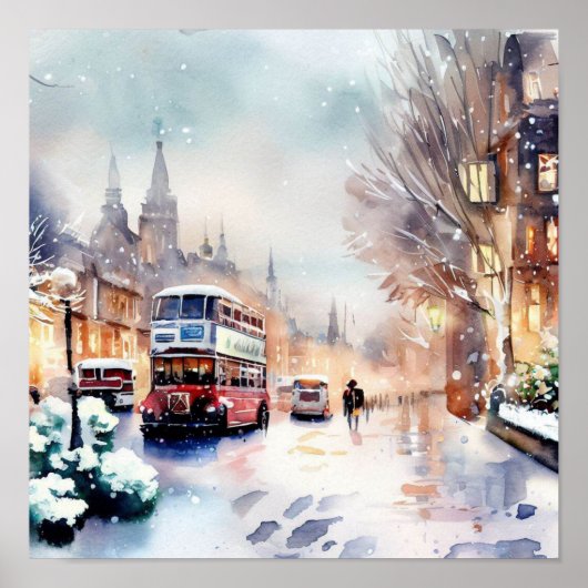 London-Winter Wonderland (A) Poster (Vorne)