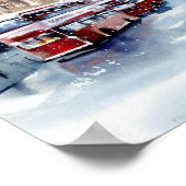 London-Winter Wonderland (B) Poster (Ecke)