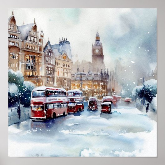 London-Winter Wonderland (B) Poster (Vorne)
