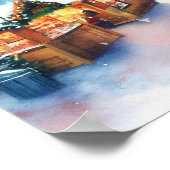 London-Winter Wonderland im Hyde Park (B), Poster (Ecke)