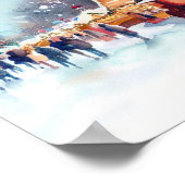 London-Winter Wonderland im Hyde Park (D), Poster (Ecke)