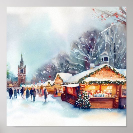 London-Winter Wonderland im Hyde Park (D), Poster (Vorne)
