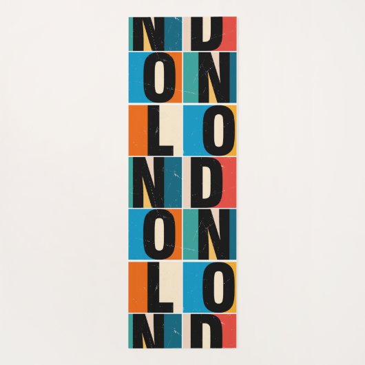 London Yogamatte (Rückseite)