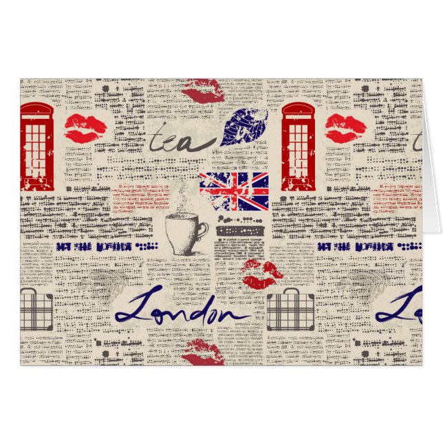 London-Zeitungs-Muster (Vorderseite (Horizontal))