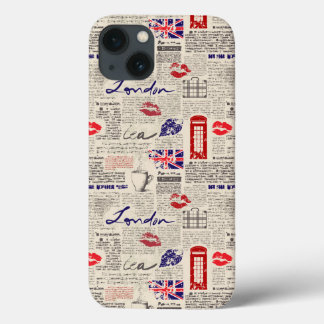 London-Zeitungs-Muster Case-Mate iPhone Hülle