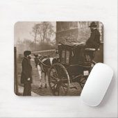 LondonCabmen, "vom Straßen-Leben in London", 1877- Mousepad (Mit Mouse)