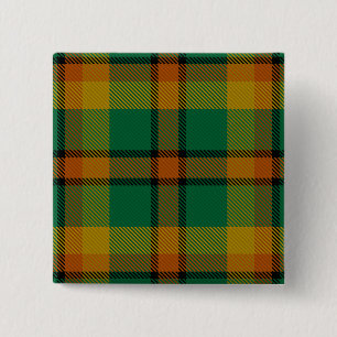 Londonderry Landkreis Irish Tartan Button