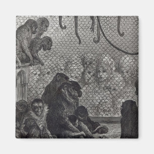 Londoner Affen Magnet