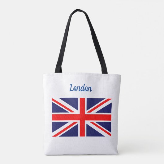 Londoner All-Over-Print-Tasche, Schulter-Tasche Tasche (Rückseite)