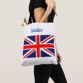 Londoner All-Over-Print-Tasche, Schulter-Tasche Tasche (Von Nahem)