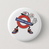 Londoner Anruf Button (Vorderseite)