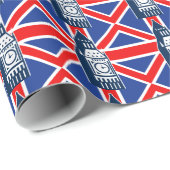 Londoner Anruf Geschenkpapier (Rolleneckpunkt)
