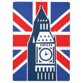 Londoner Anruf Klemmbrett (Rückseite)