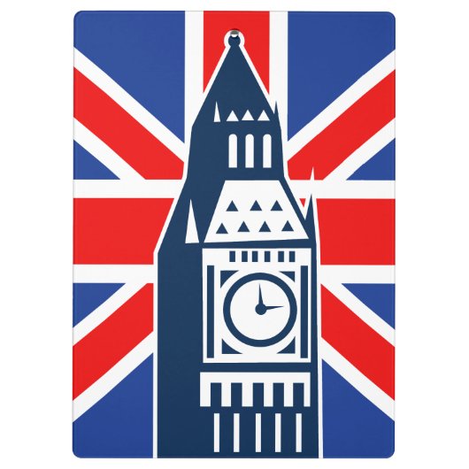 Londoner Anruf Klemmbrett (Rückseite)